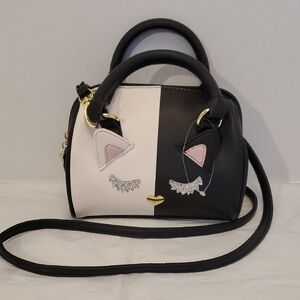 Betsey Johnson Cat Face Handbag